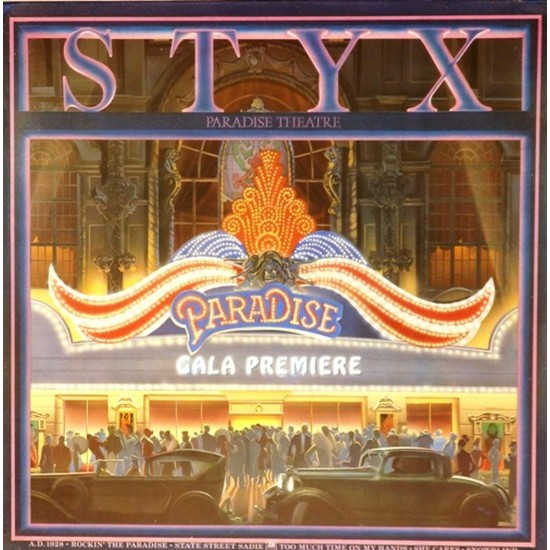 Пластинка Styx Paradise theatre